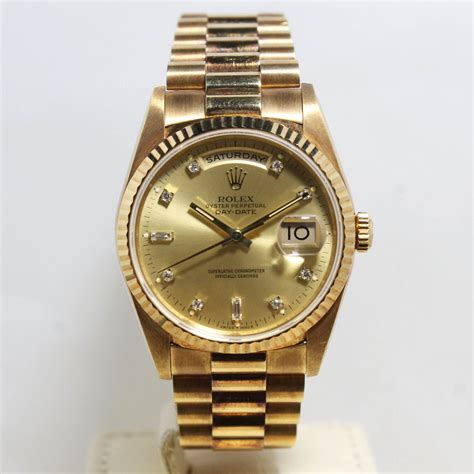 rolex day date 36 1990|Rolex 90s watch value.